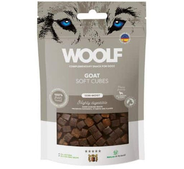 Woolf Soft Cubes Goat 100 g  - Bløde godbidder