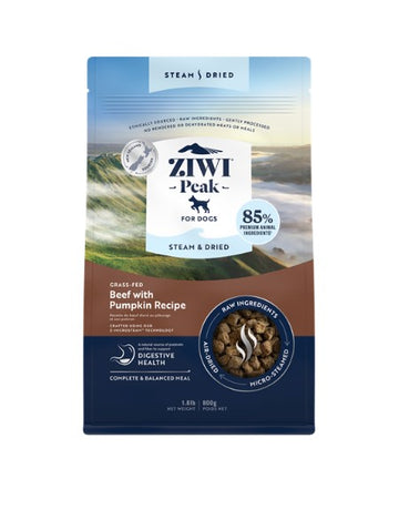 Ziwi Peak Steam & Dried Dog Beef Pouch
