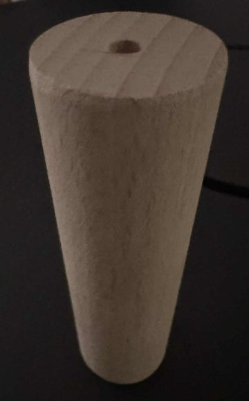 Bidestykke 3 x 10cm. Hård bøgetræ. Reservedel apport - Hundesport