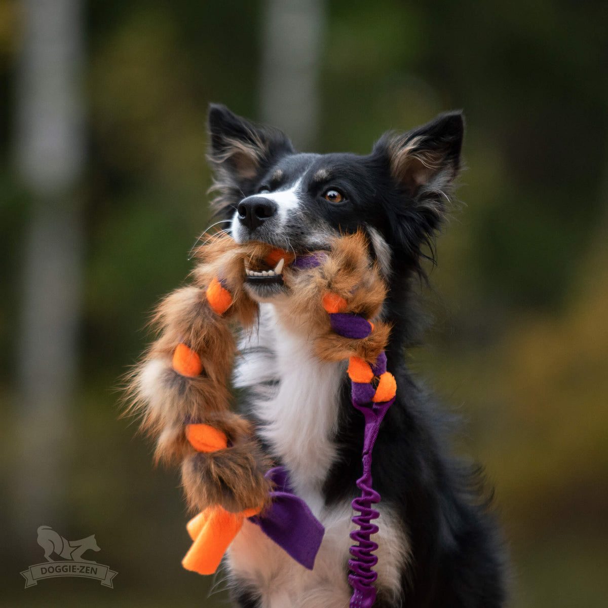 Doggie-Zen fleece og rævepels -  Legetøj til hundetræning