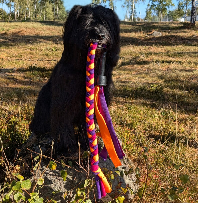 Fleecetov med Kopatte i Gummi - Belønningslegetøj 130 cm