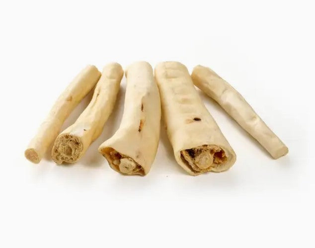 Tørrede Oksehaler -  Natursnack til hunde