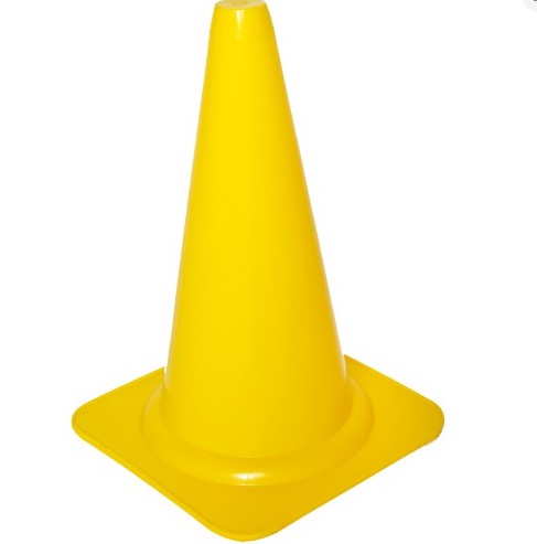 Markeringskegle 23 cm - Til hundetræning
