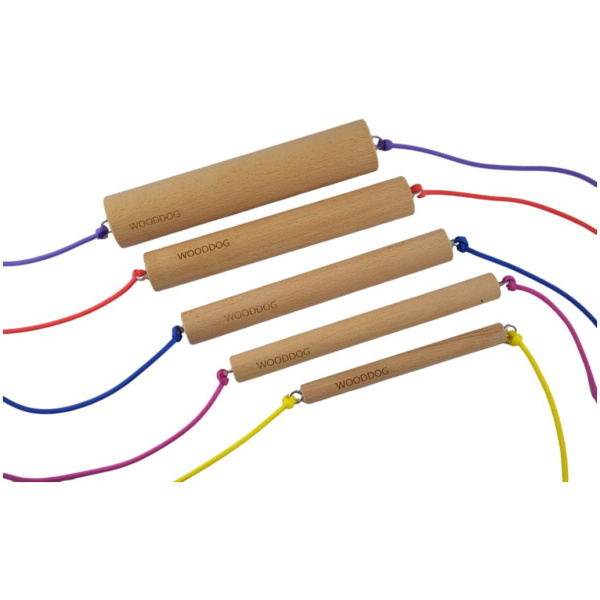WOODDOG Round Stick With String - Hundetræning