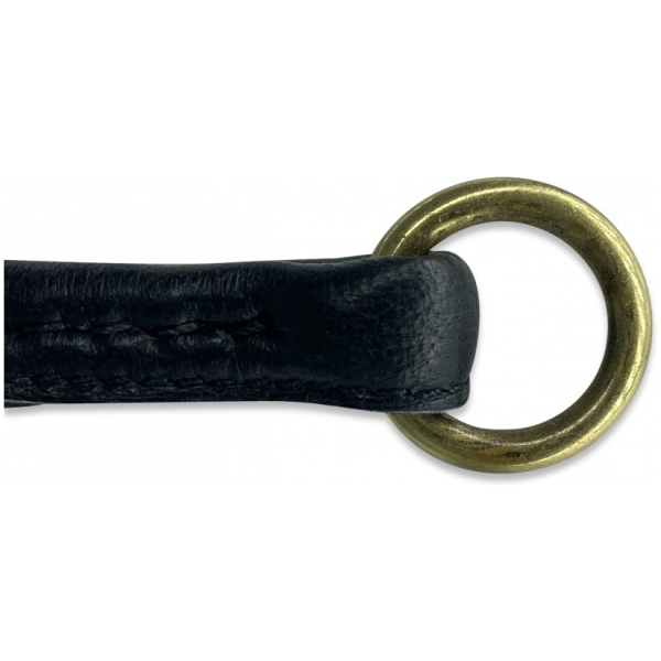 Rundsyet glidehalsbånd fra Leather by beth. - Image 3