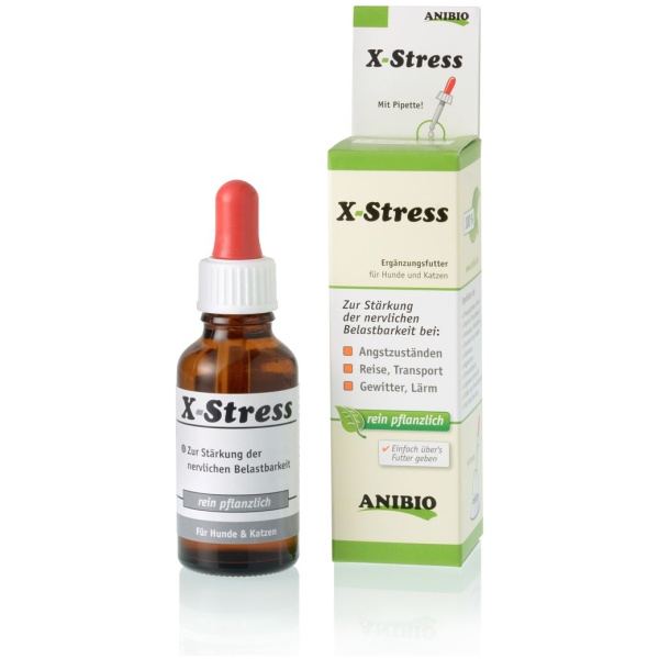 ANIBIO X-Stress 30ml - Hjælp til stressede situationer