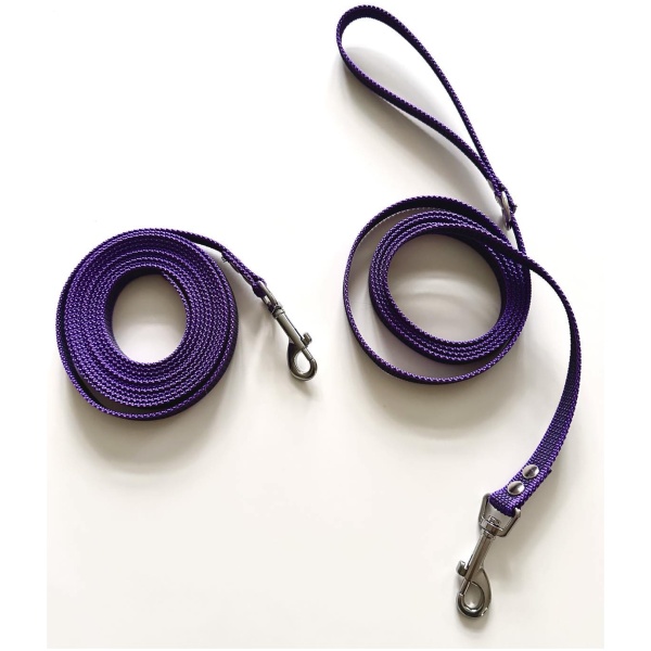 Anti Slip hundeline MED håndtag - Supergrib line med gummi 15mm - 8 farver - Billede 2