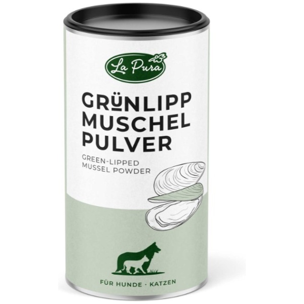 LaPura Grønlæbet muslingepulver 250g - Sundhedsfremmende kosttilskud til hunde