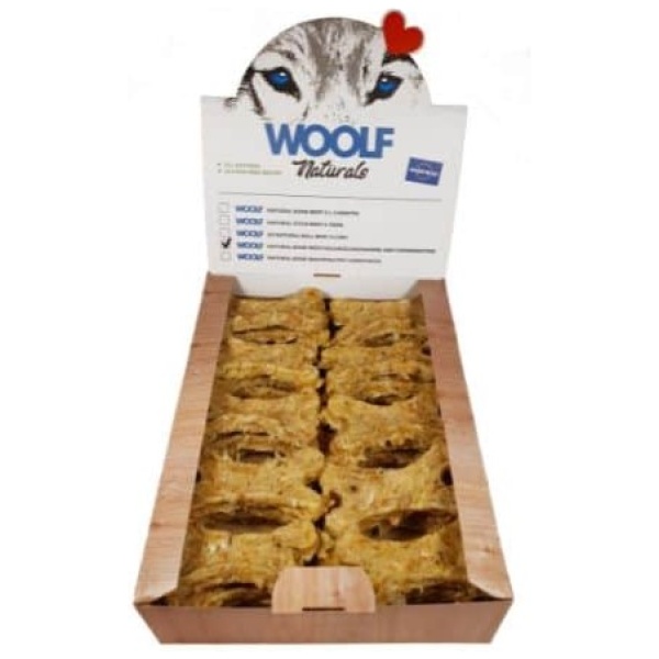 Woolf Natural Bone Beef/Veggie/Glucosamin - Tyggesnack til hunde - Image 2