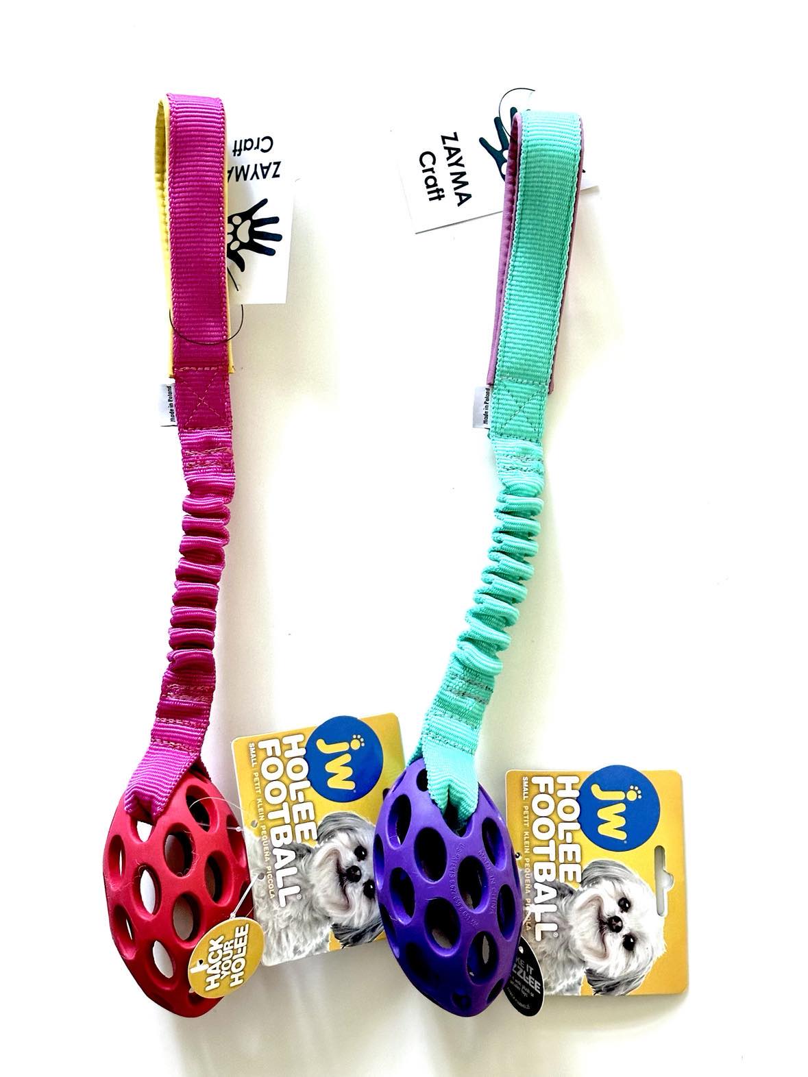 Zayma Craft Bungee JW Hol-ee Football- Legetøj til hundetræning