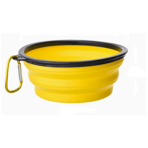 Foldbar silikoneskål