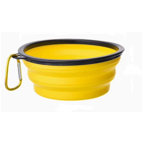 Foldbar silikoneskål