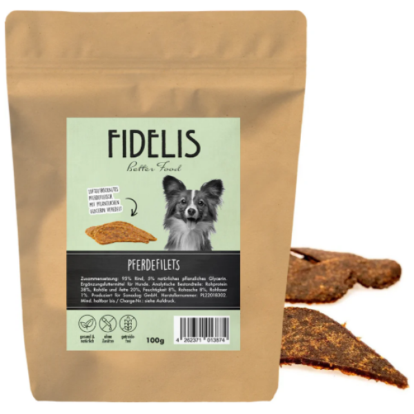 Fidelis Hestefilet - Sund snack