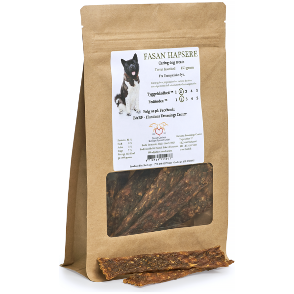 natursnack med fasan