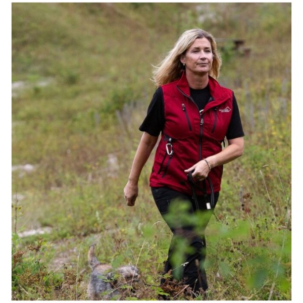 Arrak Outdoor Acadia Softshell Vest - Hundetræningsvest - RØD - Billede 6