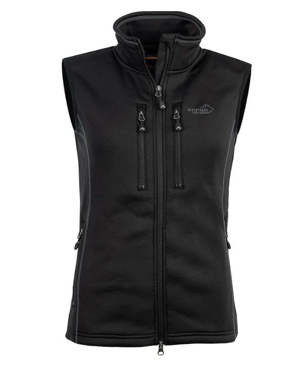 Arrak Outdoor Powerfleece Vest - Sort