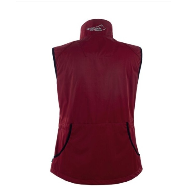 Arrak Outdoor Acadia Softshell Vest - Hundetræningsvest - RØD - Billede 2