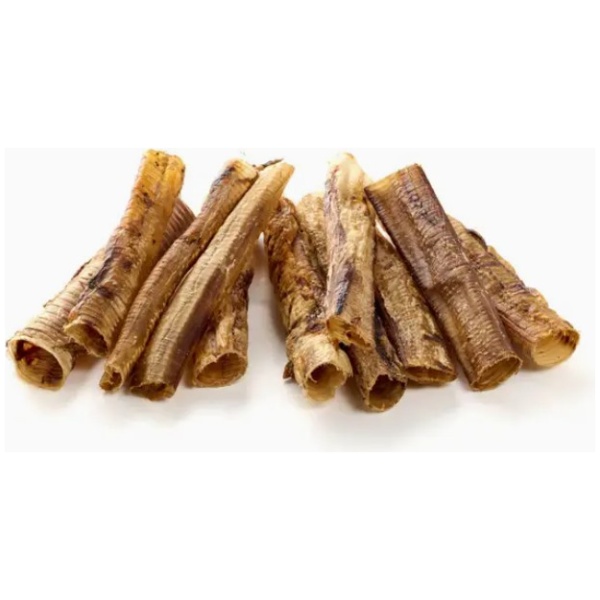 Tørrede Strudseluftrør- 100% naturlig snack til hunde
