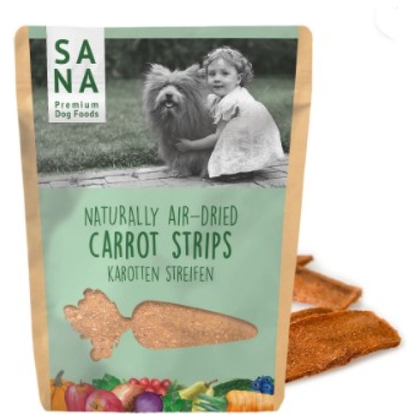 SANA Carrot Strips with Salmon Oil  - Sunde veggie snacks