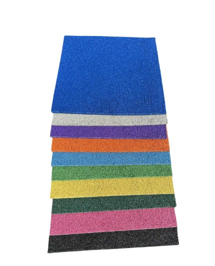 Gummi Target 30x30 cm - 10 farver - Billede 2