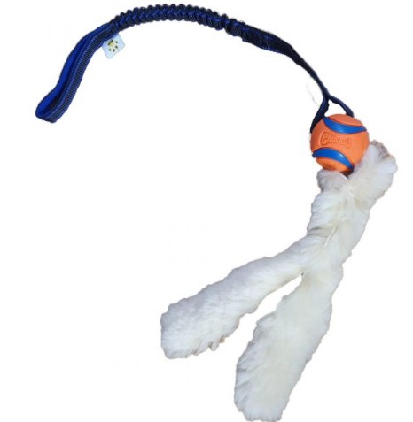 Paws Made™ Bungee Ultra Chuckit Ball Med with Sheep Tails - Billede 3