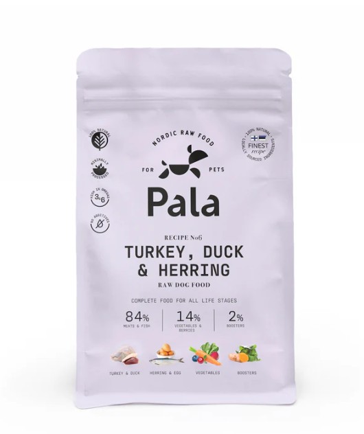 Pala Recipe # 6 Kalkun, and sild 400g - Naturlige godbidder