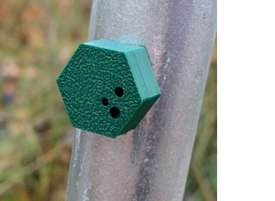 Nose Work Beholder Hexagon grøn- Udstyr til Nose Work træning